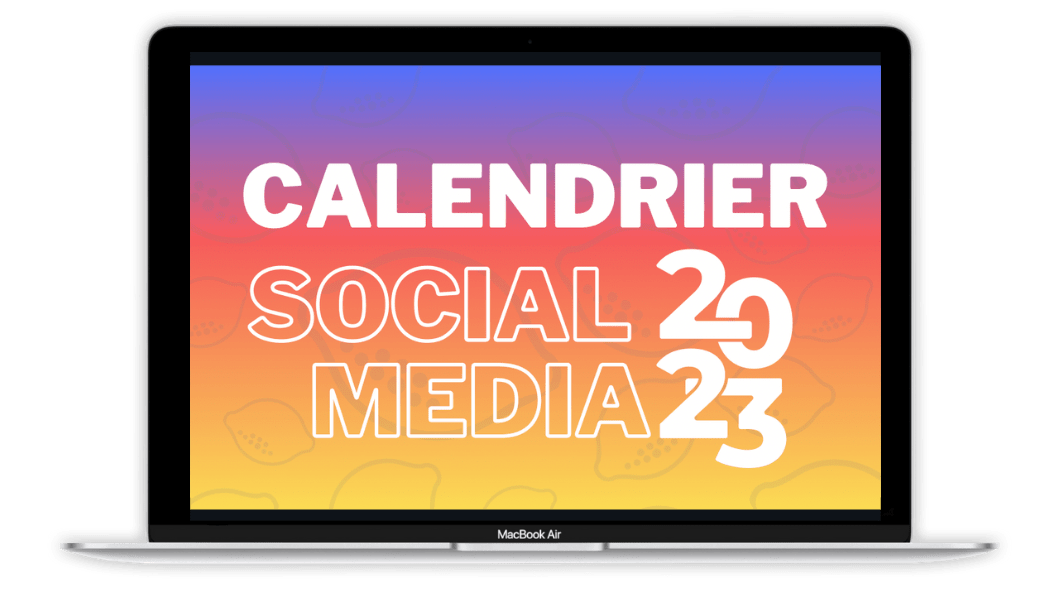 Calendrier Social Media 2023
